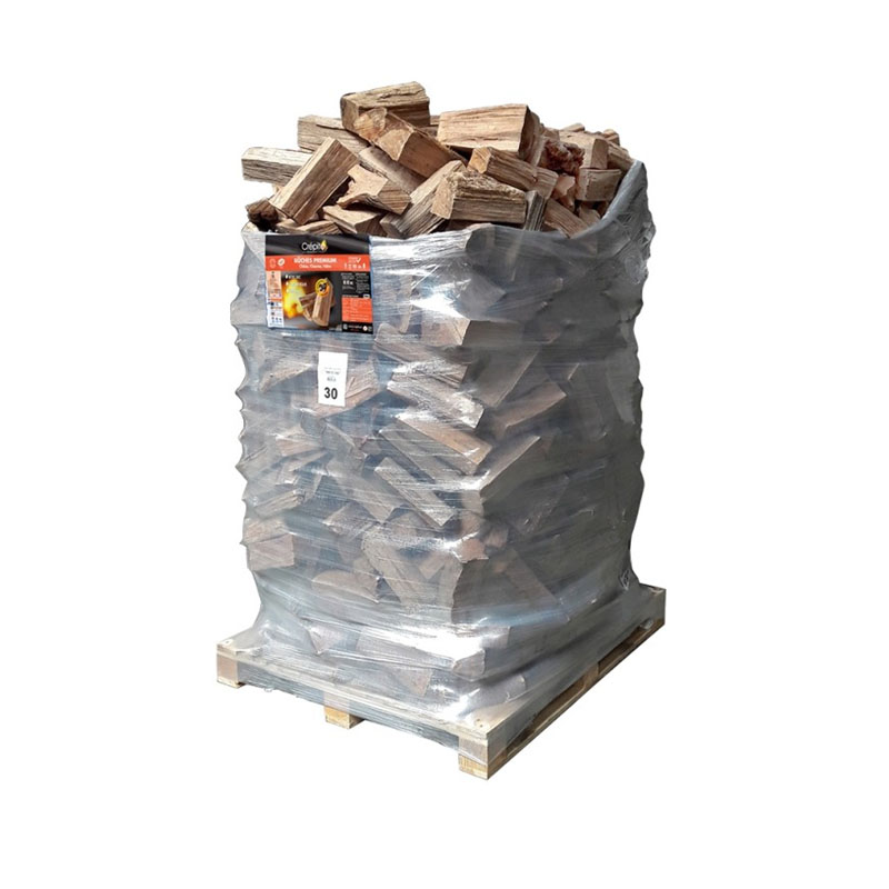Palette bois de chauffage Crépito 25cm/2000dm3